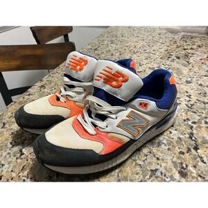 New Balance 530 Encap Mens 10.5 White Blue Orange Sneakers M530PSC Running Shoes